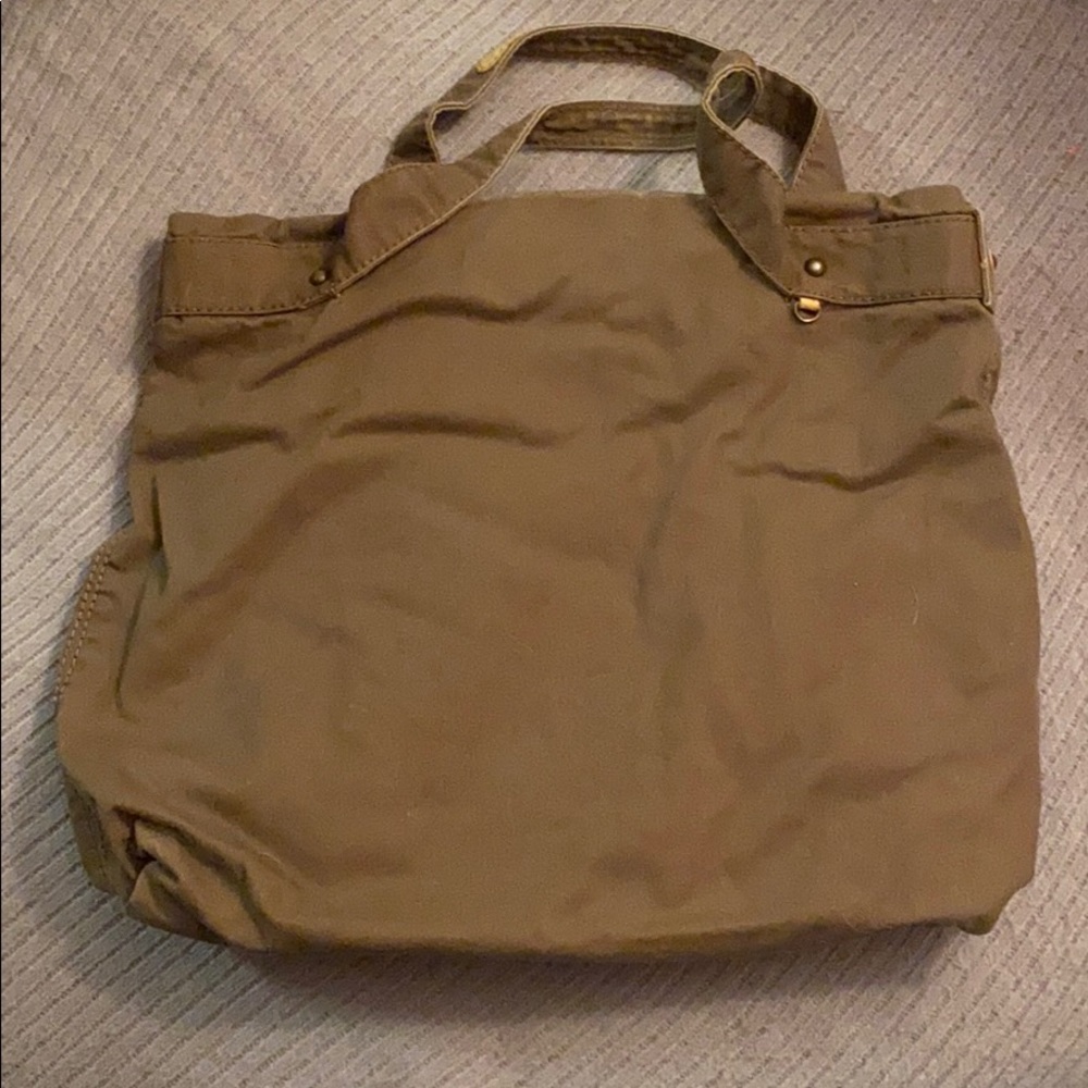 Gap brown and yellow tote/shoulder bag